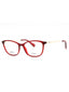 069 - shiny bordeaux/clear demo lens