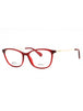 069 - shiny bordeaux/clear demo lens