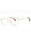 032 - pale gold/clear demo lens