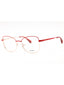 066 - shiny red/clear demo lens