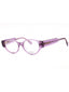 078 - shiny lilac/clear demo lens