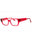 066 - shiny red/clear demo lens