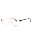 032 - pale gold/clear demo lens