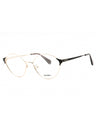 032 - pale gold/clear demo lens