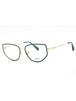 096 - shiny dark green/clear demo lens
