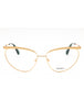 030 - shiny deep gold/clear demo lens
