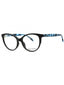 001 - BLACK/clear demo lens