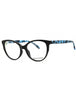 001 - BLACK/clear demo lens
