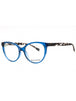 410 - BLUE CRYSTAL/clear demo lens