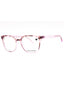 541 - PURPLE TORTOISE/Clear demo lens