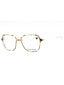 244 - TORTOISE CRYSTAL/Clear demo lens