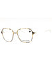 244 - TORTOISE CRYSTAL/Clear demo lens