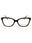 3950 - BLACK/AMBER TORTOISE/clear demo lens