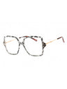 0S37 00 - WHTBKPTTR/Clear demo lens