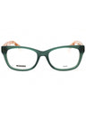 01ED 00 - GREEN/clear demo lens
