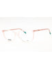 035J 00 - PINK/clear demo lens