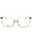 06AK 00 - GREEN HRN/clear demo lens