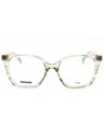 06AK 00 - GREEN HRN/clear demo lens
