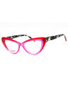 0FQT 00 - FUCHSIA RED/clear demo lens