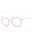 0S45 00 - PINK GOLD/Clear demo lens