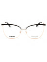 02M2 00 - BLACK GOLD/clear demo lens