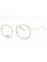0B4E 00 - White Gold/Clear demo lens