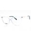 0MVU 00 - Transparent Azure Blue/Clear demo lens