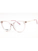0FWM 00 - Transparent Nude Brown/Clear demo lens