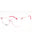 035J 00 - Transparent Pink/Clear demo lens