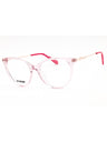 035J 00 - Transparent Pink/Clear demo lens