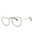 02M2 00 - BLK GOLD/Clear demo lens