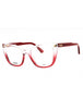 06XQ 00 - CRYSTAL RED/Clear demo lens