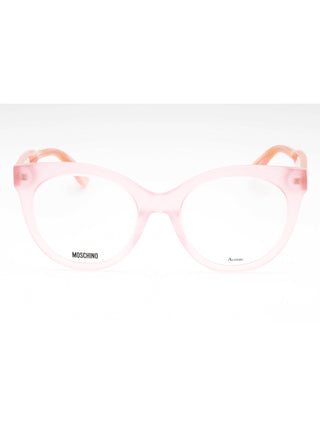 Moschino MOS613 eyeglasses featuring a sleek, lightweight frame in a classic design with signature logo detailing.
