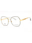 02M2 00 - Black Gold/Clear demo lens