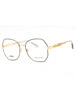 02M2 00 - Black Gold/Clear demo lens