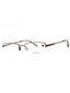 210 - SATIN BROWN/Clear demo lens