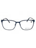 420 - SATIN NAVY/clear demo lens