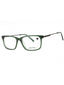 305 - HUNTER GREEN CRYSTAL/Clear demo lens