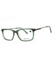 305 - HUNTER GREEN CRYSTAL/Clear demo lens