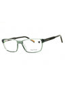 325 - OLIVE CRYSTAL/clear demo lens