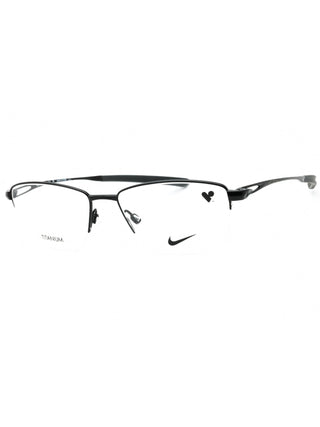 Nike NIKE 6045 titanium Rectangular Men's Eyeglasses