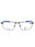 004 - MATTE BLACK/ASTRONOMY BLUE/Clear demo lens