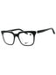 010 - BLACK/CRYSTAL CLEAR/Clear demo lens