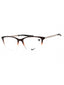 203 - BROWN BASALT/CLEAR FADE/Clear demo lens