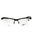 001 - MATTE BLACK/clear demo lens