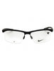 001 - MATTE BLACK/clear demo lens