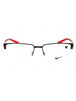 006 - Satin Black/Matte Team Red/clear demo lens