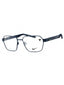 410 - SATIN NAVY/clear demo lens
