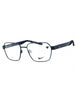 410 - SATIN NAVY/clear demo lens