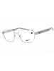 045 - SATIN SILVER/clear demo lens